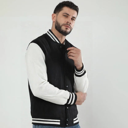 Classic Varsity Jacket - The Perfect Blend of Comfort & Style