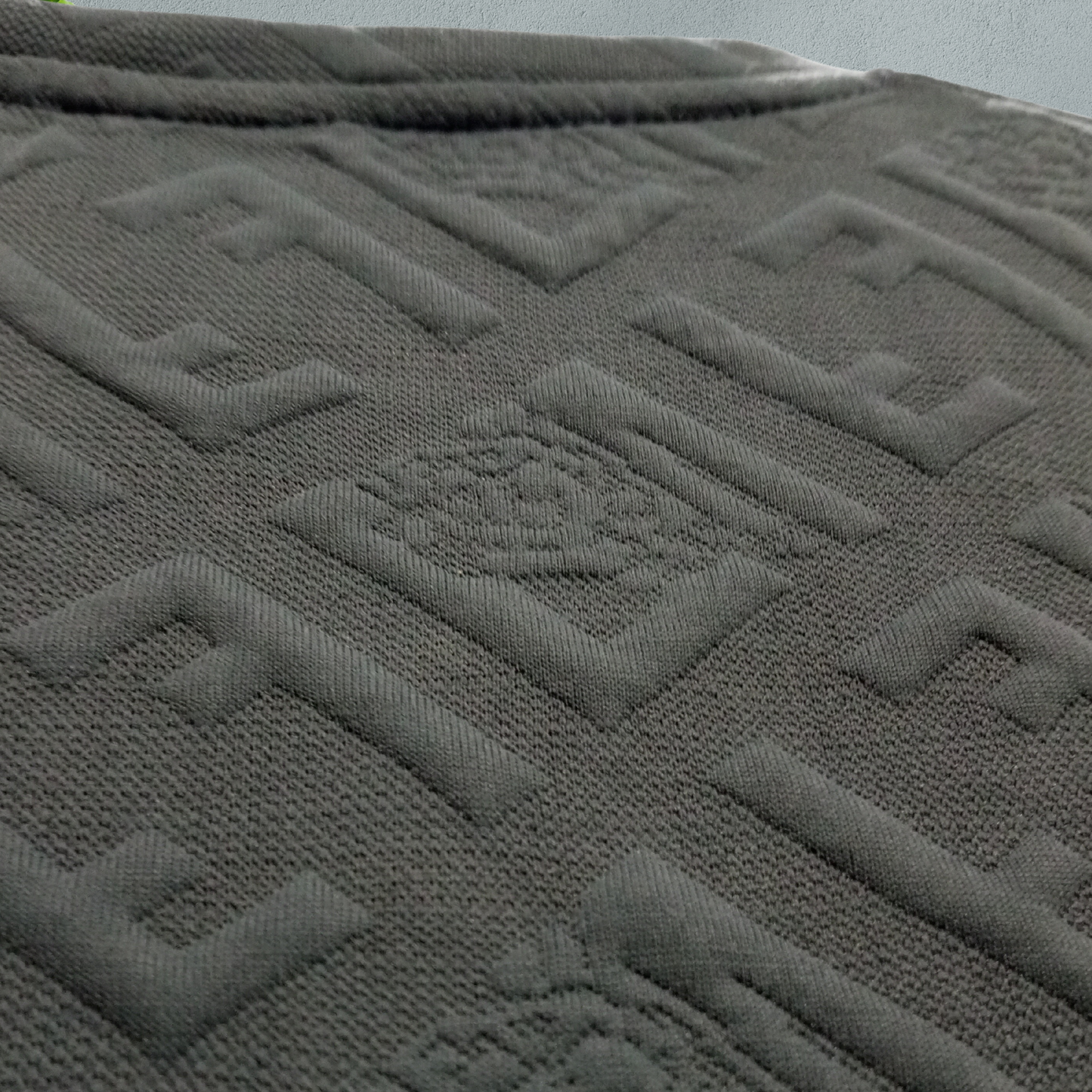 Evo Vogue Premium Dark Grey Jacquard Full-Sleeve T-Shirt