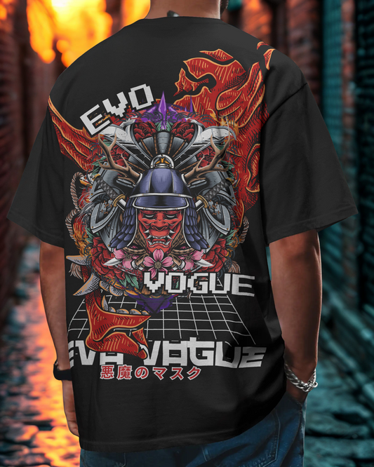 Demon Edition – Akuma No Masuku Oversized Tee