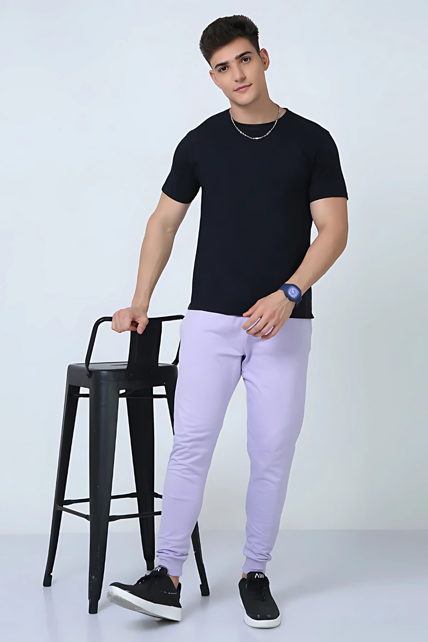 Lavender Mist 260 — Premium Loop-Knit Unisex Joggers