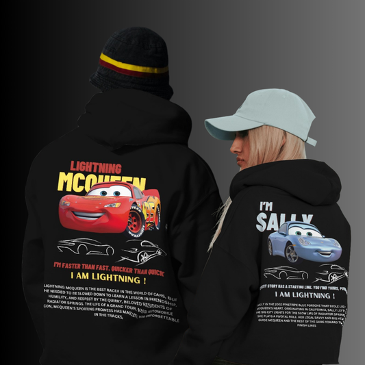 Lightning of Love Combo: Premium Couple Hoodies Collection