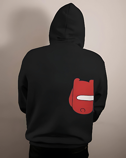 Bear Hugs Duo: Oversized Couple Hoodie Set