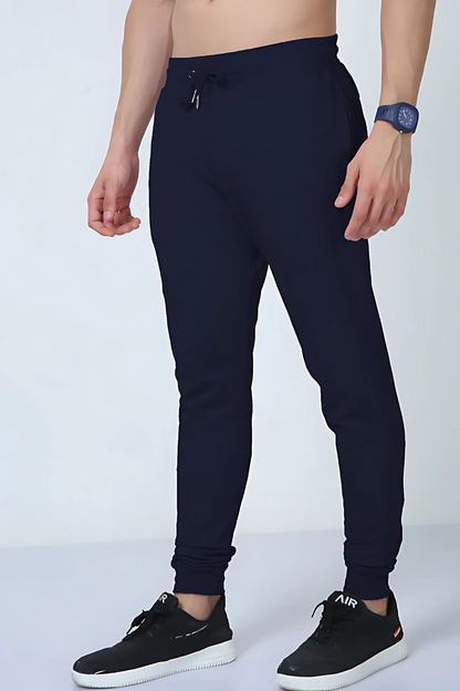 Navy 260 — Premium Loop-Knit Unisex Joggers