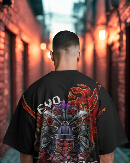 Demon Edition – Akuma No Masuku Oversized Tee