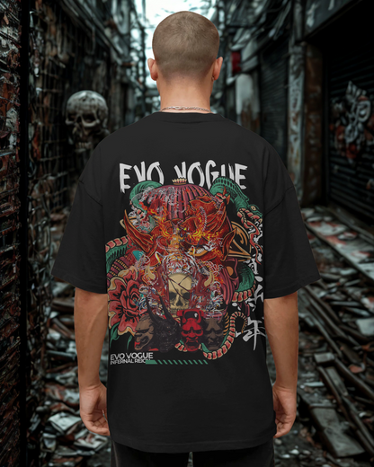 Evo Vogue "Infernal Reign" Oversized Street Tee