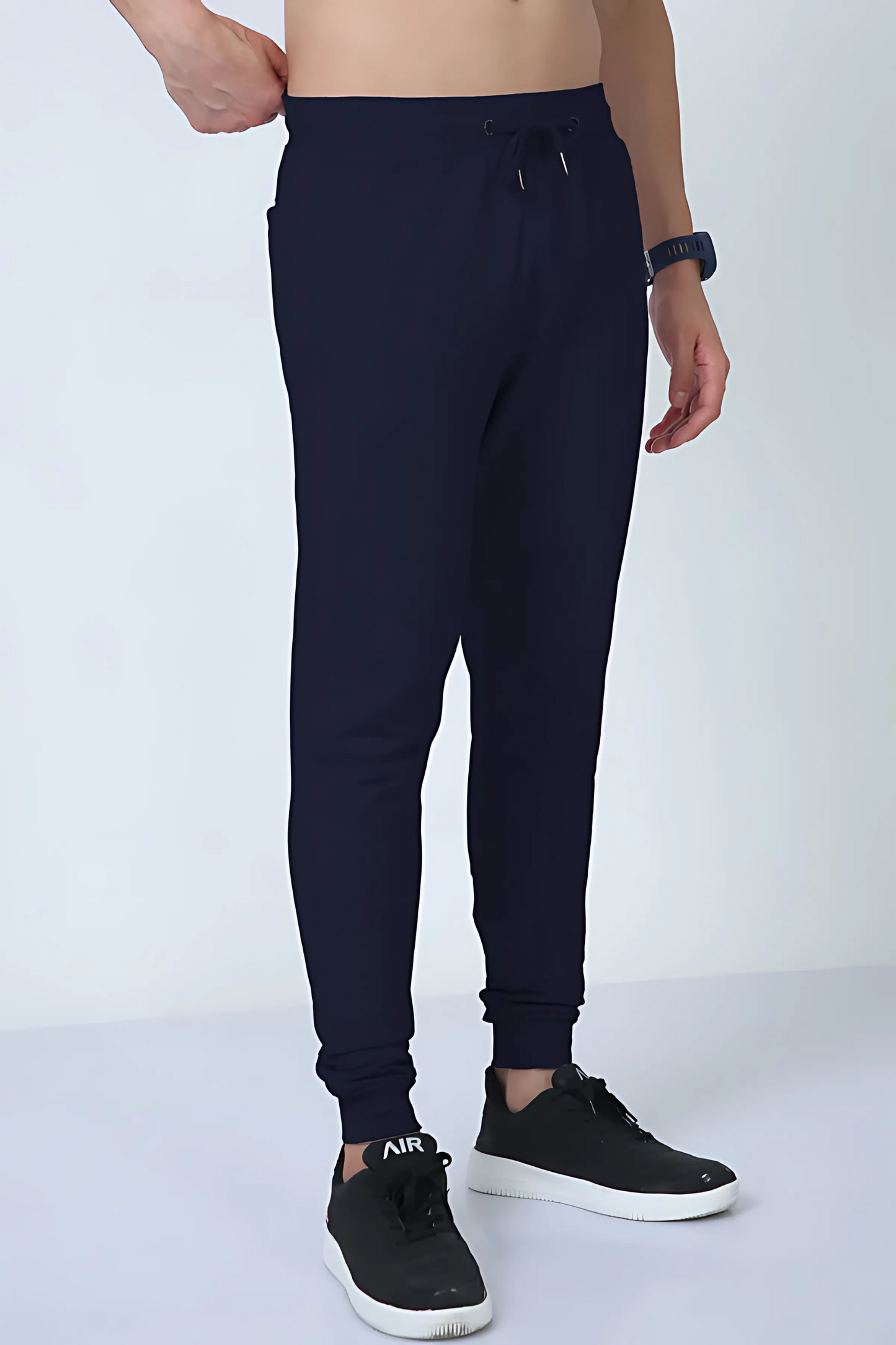 Navy 260 — Premium Loop-Knit Unisex Joggers