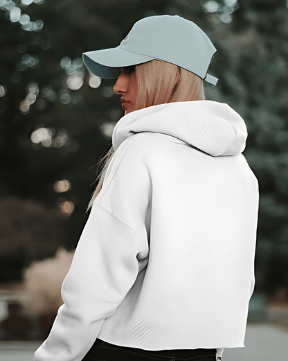 Playful Love White: Adorable Dragon-Themed Couple Hoodies with Matching Fun & Flirty Designs