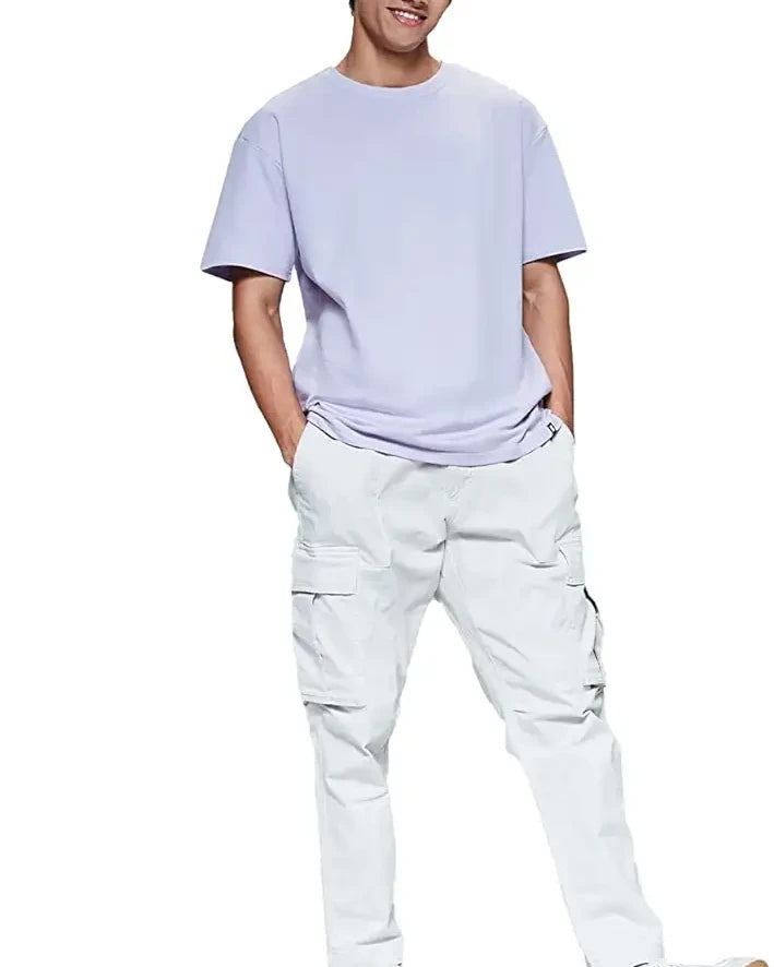 Evo Vogue Premium Oversized T-Shirt | Lavender | Trendy and Tranquil