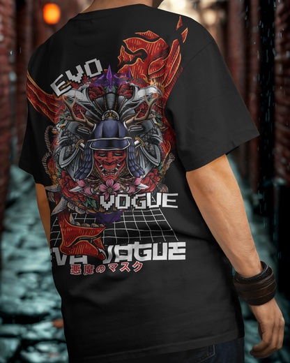 Demon Edition – Akuma No Masuku Oversized Tee