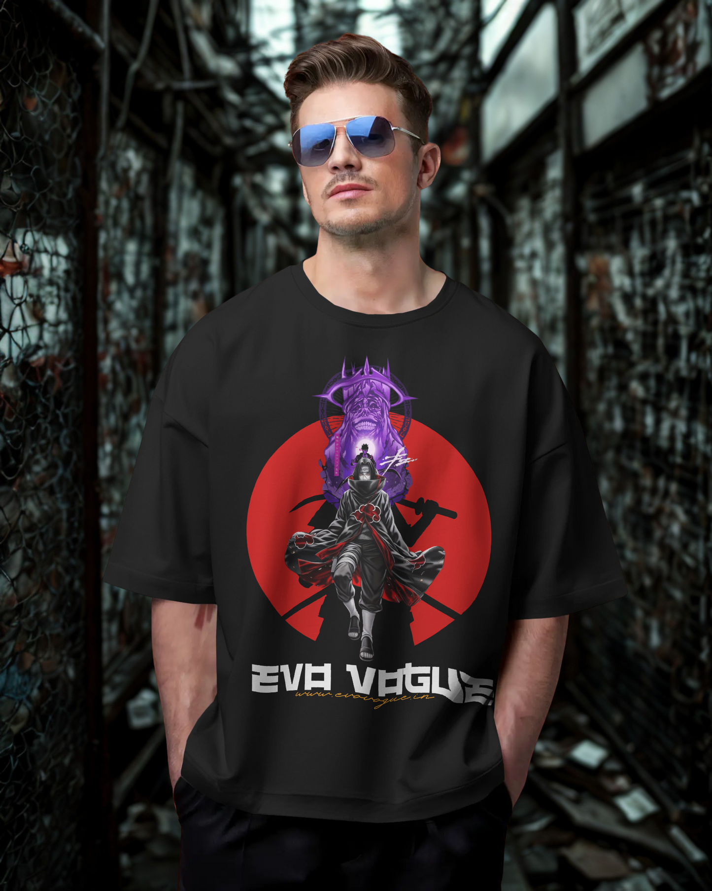 Evo Vogue "Infernal Reign" Oversized Street Tee