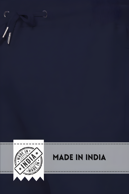 Navy 260 — Premium Loop-Knit Unisex Joggers