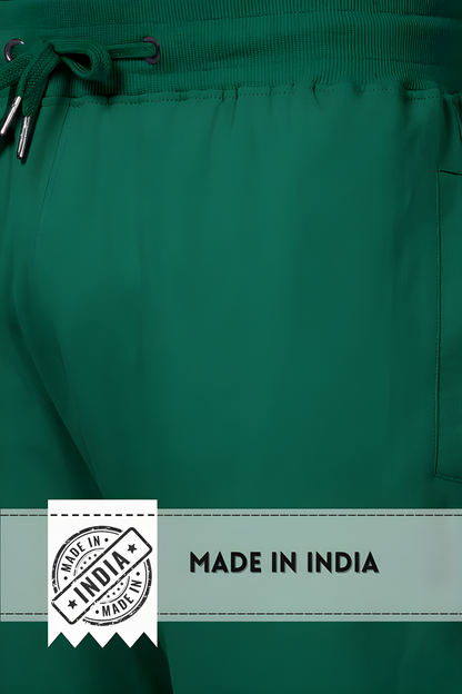 Evergreen 260 — Premium Loop-Knit Green Joggers