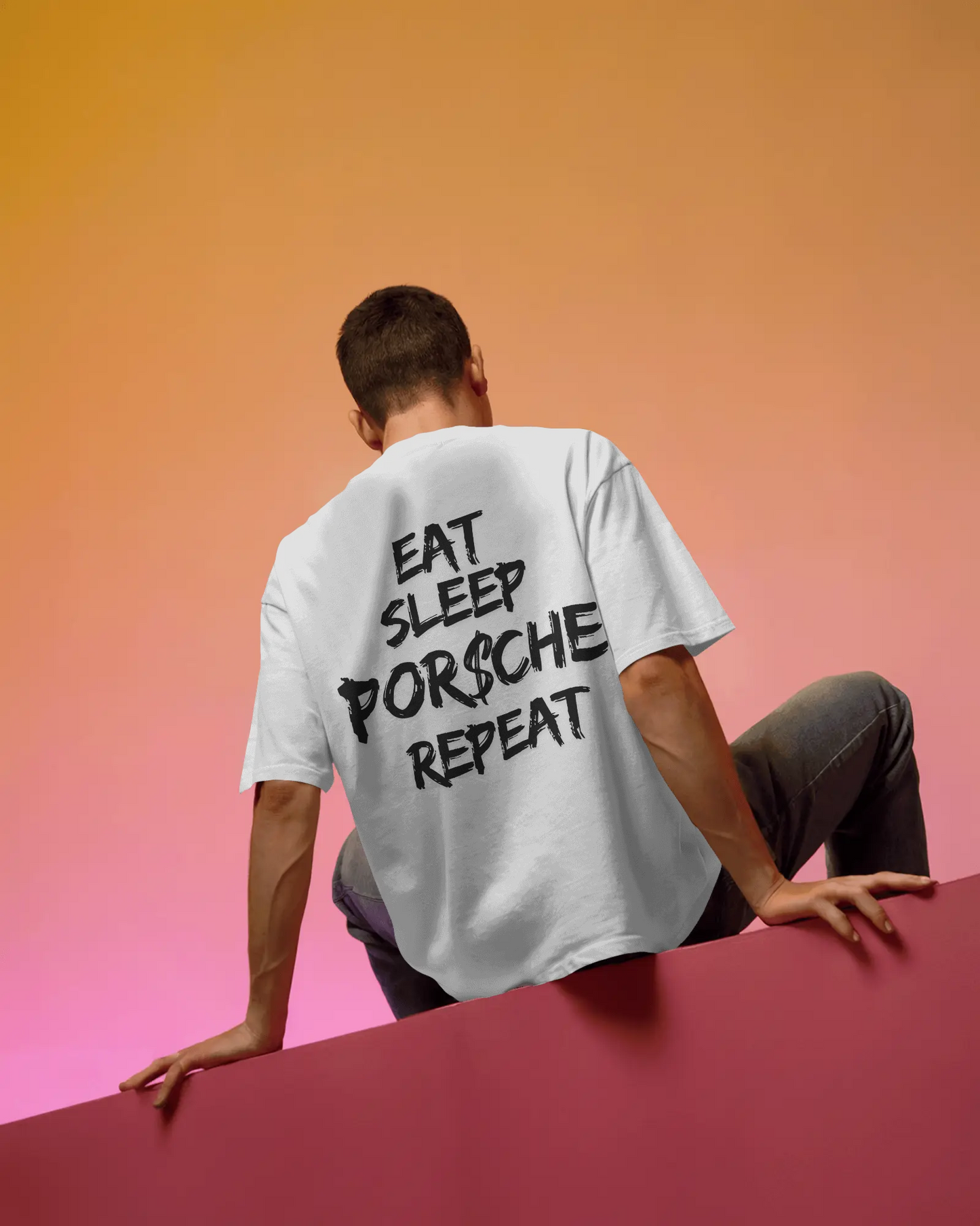 Eat Sleep Repeat – Street Oversized T-Shirt
