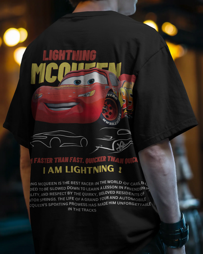 Lightning McQueen Oversized T-Shirt