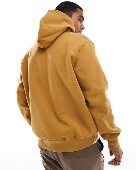 Vibrant & Cozy Oversized Mustard Yellow Hoodie - Winter's Brightest Essential