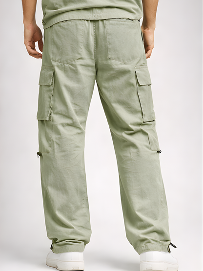 Evo Vogue “Pista Seven” – 7 Pockets Ultra Premium Imported Linen Baggy Cargo Pants
