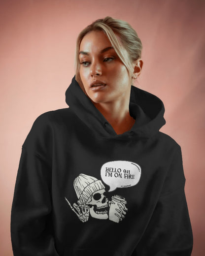 "Hello 911, I’m on Fire" Hoodie – Ignite Your Style