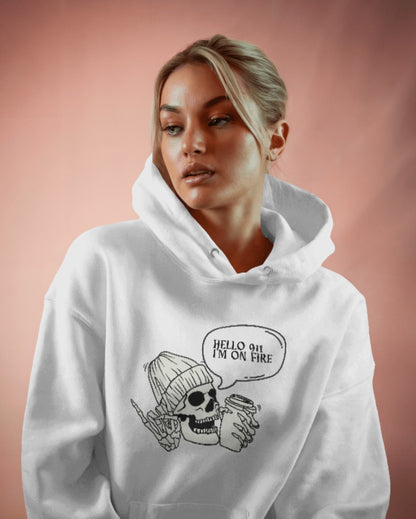 "Hello 911, I’m on Fire" Hoodie – Ignite Your Style