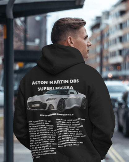 Evo Vogue Aston Martin DBS Superleggera Heavyweight 450 GSM Cotton Hoodie
