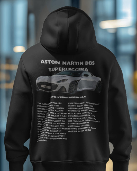 Evo Vogue Aston Martin DBS Superleggera Heavyweight 450 GSM Cotton Hoodie
