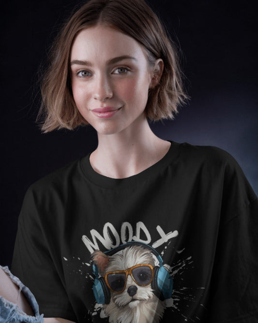 Moody Hu Oversized Tee: Unleash Your Inner Cool