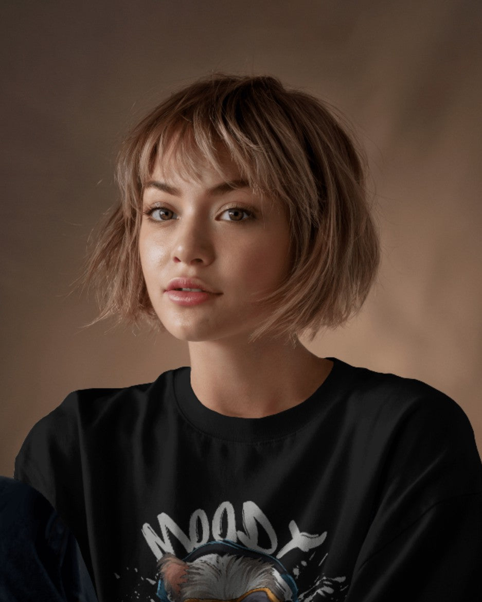 Moody Hu Oversized Tee: Unleash Your Inner Cool