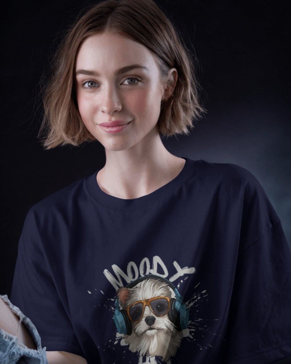 Moody Hu Oversized Tee: Unleash Your Inner Cool