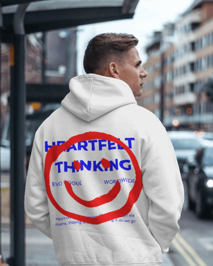 Heartfelt Thinking Oversized Hoodie by Evo Vogue