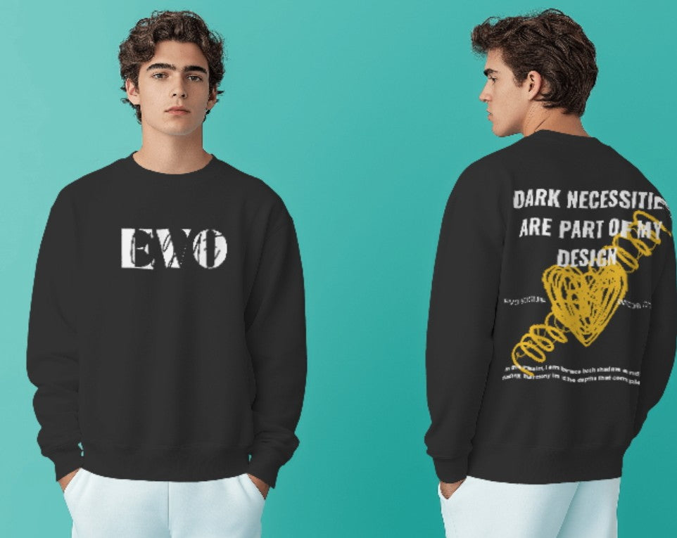 Dark Necessities Sweatshirt by Evo Vogue