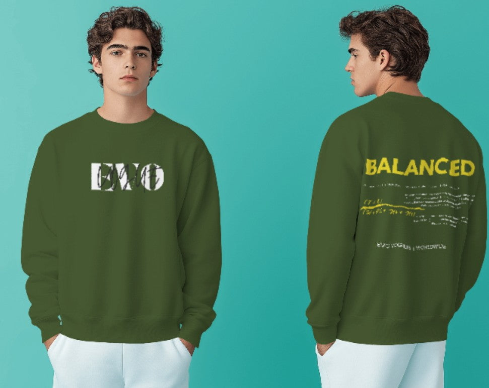 Balanced Lifestyle Sweatshirt by Evo Vogue