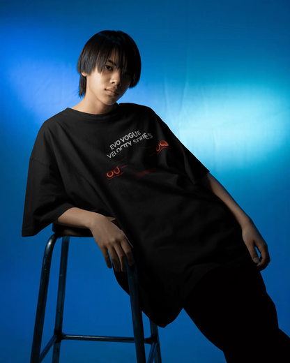 Evo Vogue Velocity Series 260 GSM Double-Sided Oversized Tee