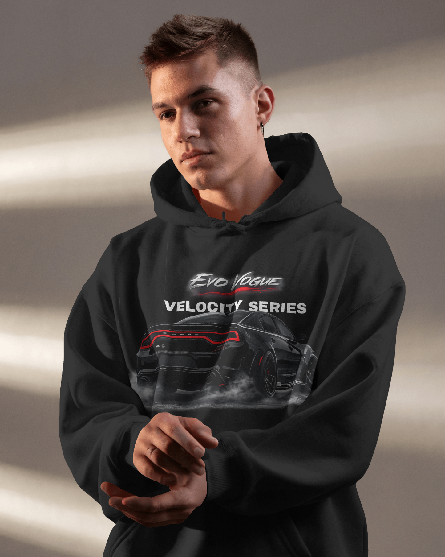 Evo Vogue Velocity Series Prestige Hoodie | 500 GSM Premium Oversized Fit