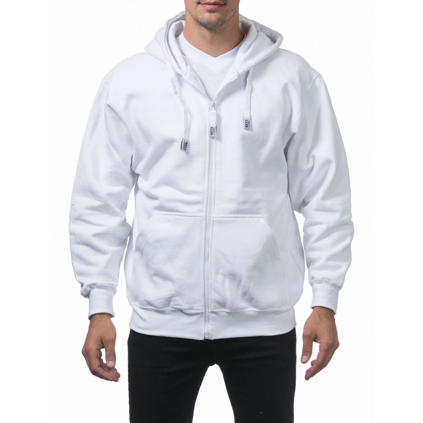 Ivory Frost - Evo Vogue Heavyweight Zip Hoodie