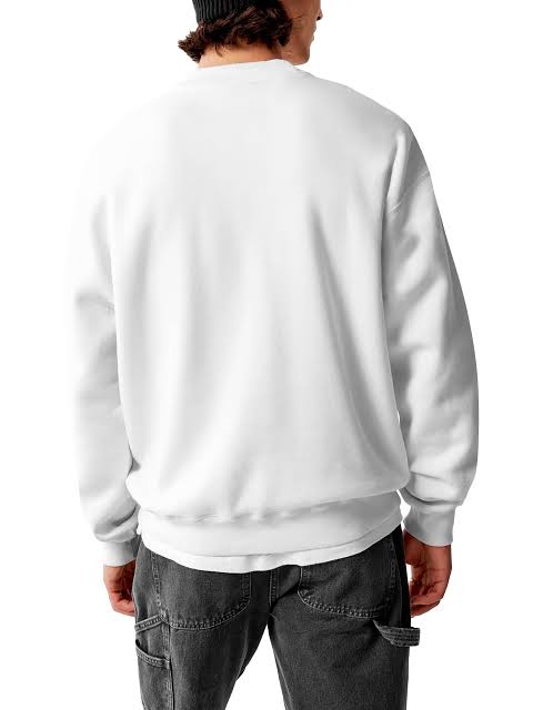 Ivory Luxe: The Ultimate 400 GSM Oversized Sweatshirt by Evo Vogue