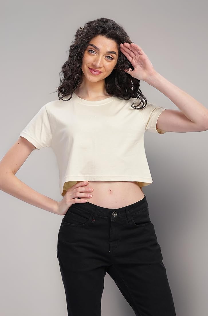 Women's Premium Cotton Crop Top