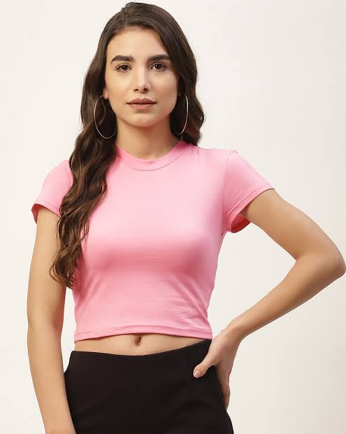 Women's Premium Cotton Crop Top