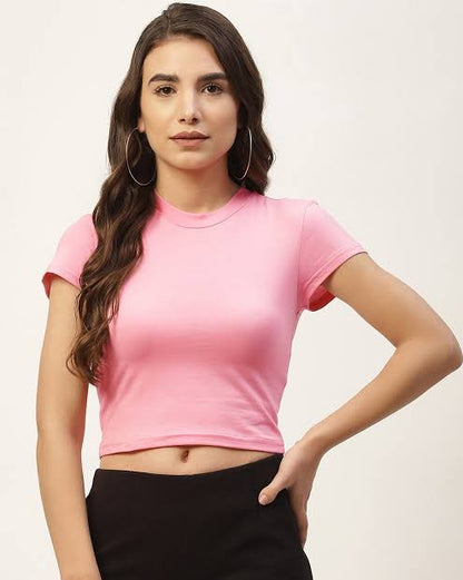 Women's Premium Cotton Crop Top