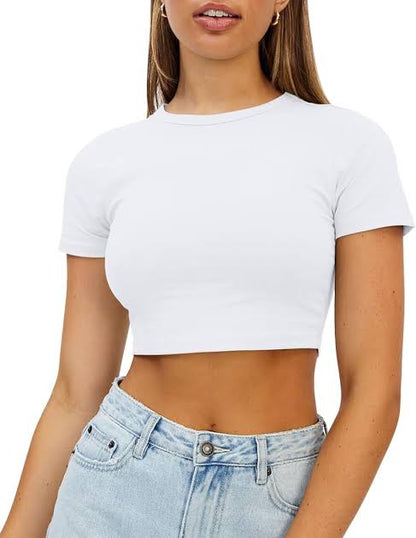 Women's Premium Cotton Crop Top