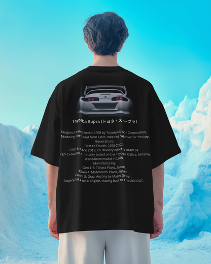 Toyota Supra: Legacy in Motion Oversized T-Shirt
