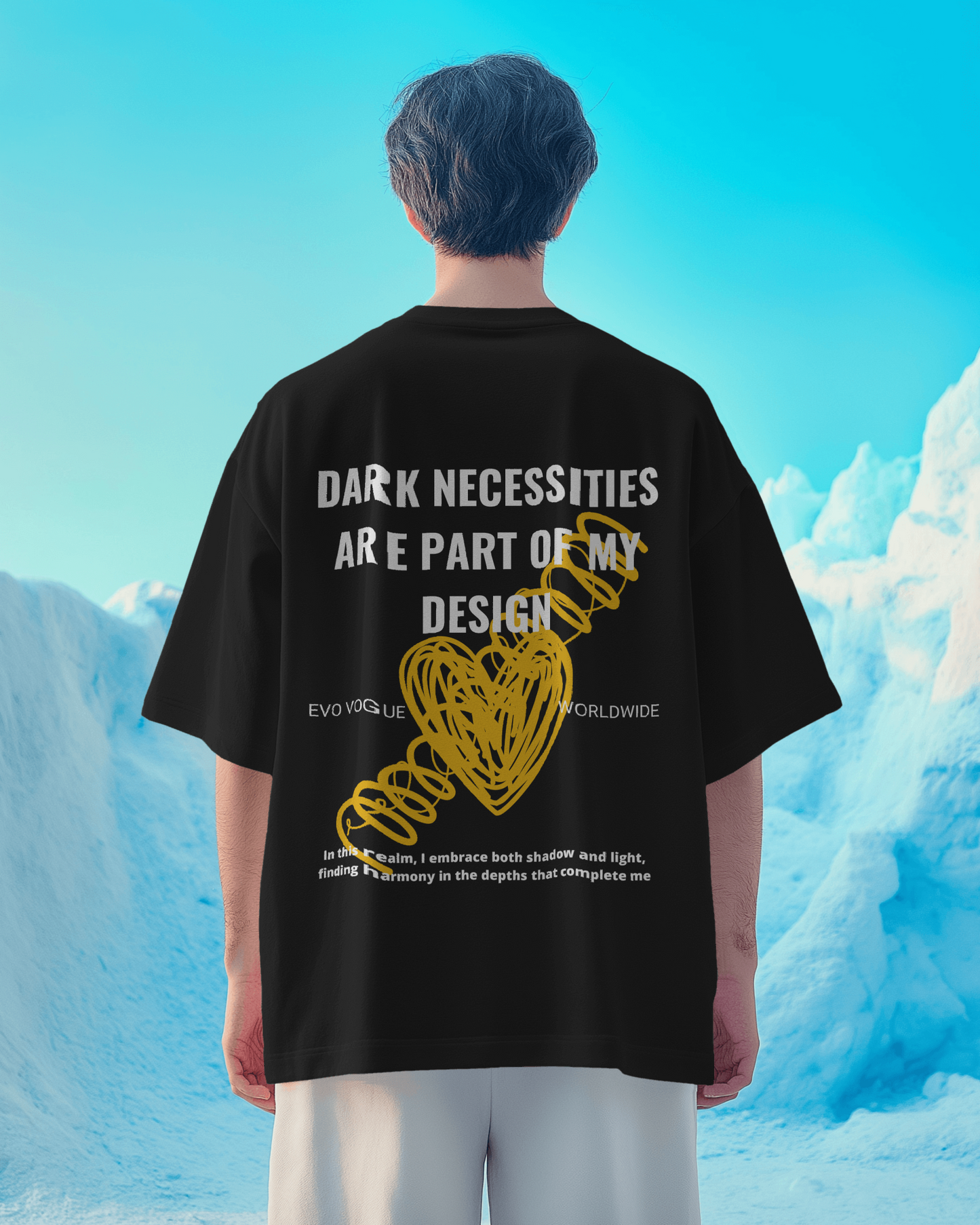 Dark Necessities Oversized T-Shirt