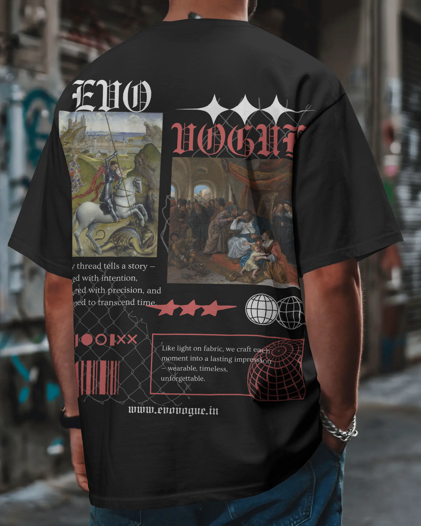 Street Worldwide – Oversized Double-Sided T-Shirt