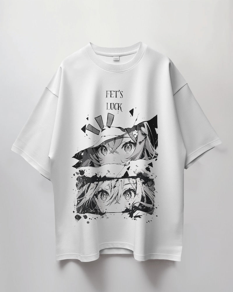 Anime-Inspired Art Oversized T-Shirt