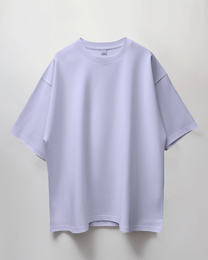 Evo Vogue Premium Oversized T-Shirt | Lavender | Trendy and Tranquil