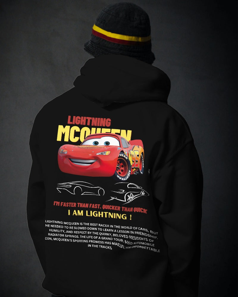 Race to Love: Lightning McQueen Oversized Hoodie