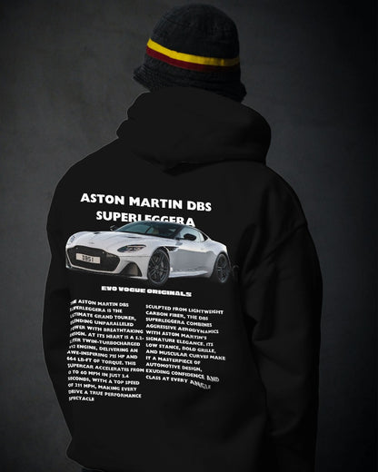 Evo Vogue Aston Martin DBS Superleggera Heavyweight 450 GSM Cotton Hoodie