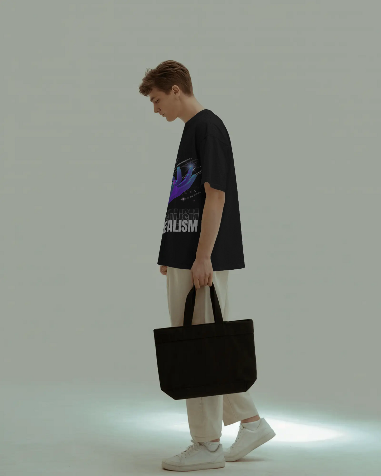 Surreal Touch – Oversized Double-Sided T-Shirt