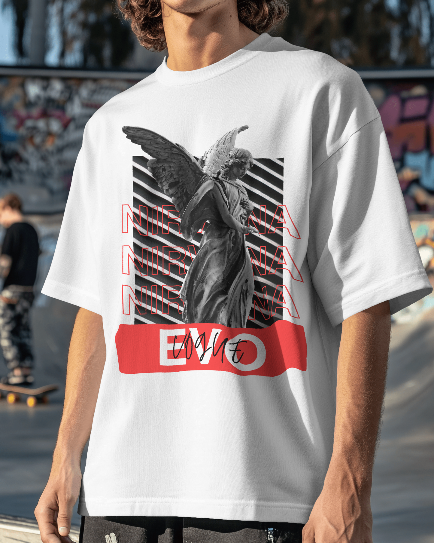 Evo Vogue's Nirvana Oversized T-shirt