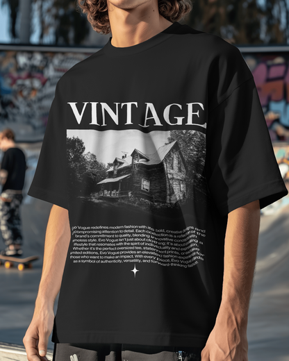 Timeless Essence – Vintage Oversized T-Shirt
