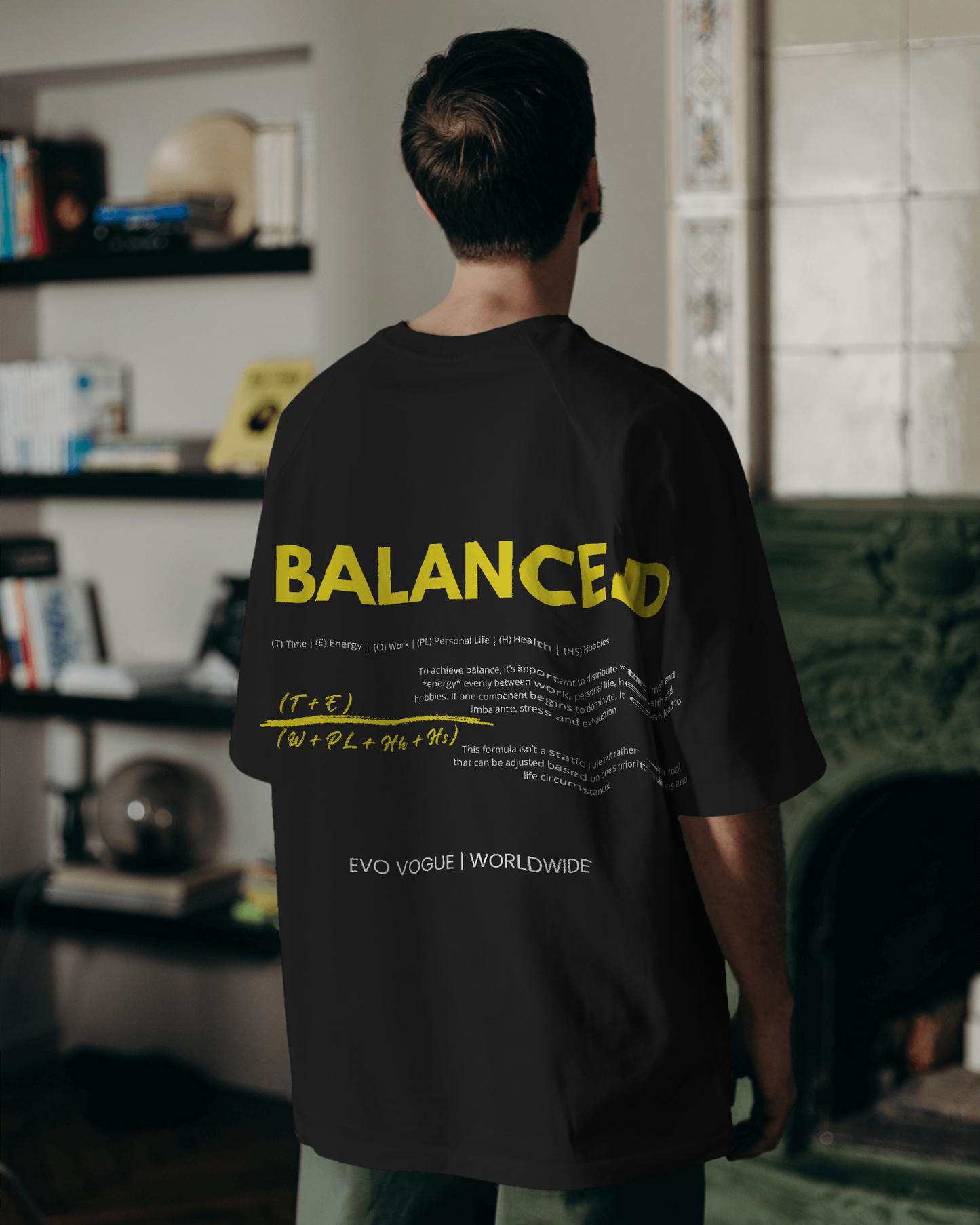 Balanced Oversized T-Shirt