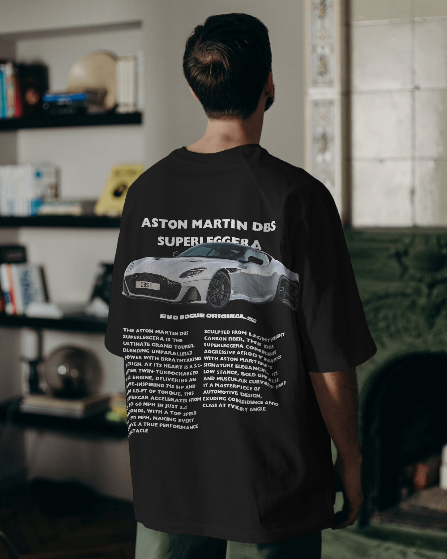 Aston Martin DBS Superleggera Oversized T-Shirt